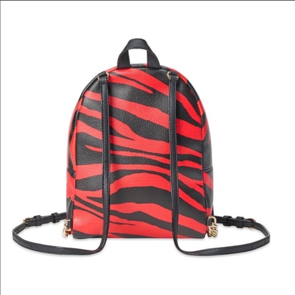 ♥️HTF VS Red Zebra Small City Backpack - Picture 4 of 7